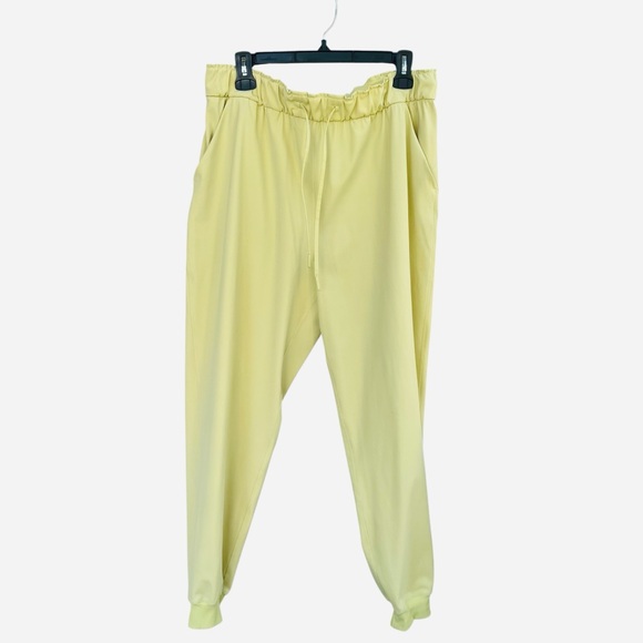 Lululemon Athletica High-Rise Stretch Full Length Jogger Pants - Finch Yellow - Picture 8 of 12